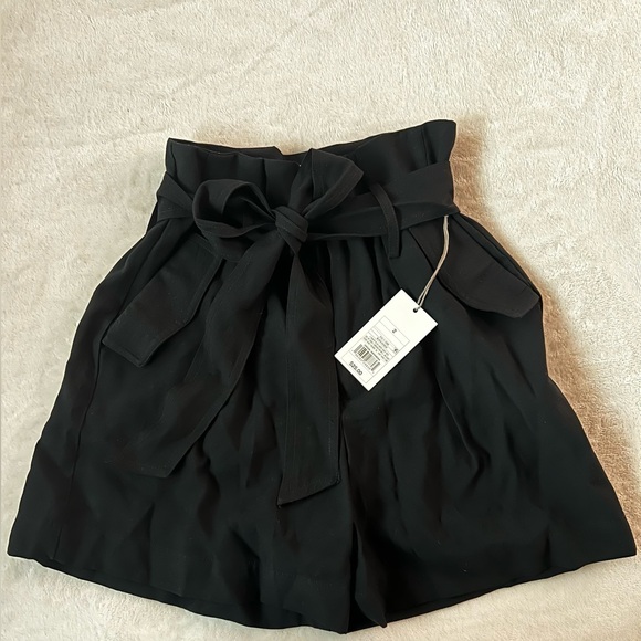 Allegra K Women's High Waist Bow Tie Shorts - Picture 2 of 3